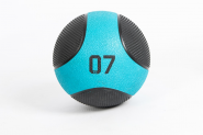 Медбол LIVEPRO 7 кг каучук Solid Medicine Ball LP8112-07