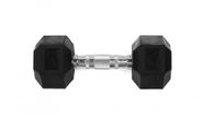 Гантель гексагональная обрезиненная Lite Weights 3182LW, 6кг 