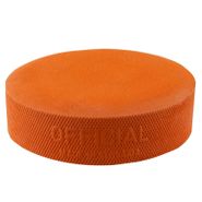 Шайба хоккейная "VEGUM", арт. 28P 3113, тренировочная, облегченная, мягкий полиуретан, оранжевая VEGUM 28P 3113
