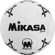 Мяч гандбольный "MIKASA MSH 2", синт.кожа, р. 2, машинная сшивка, бело-черно-фиолет. 1 MIKASA MSH 2