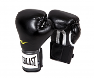 Перчатки тренировочные Everlast PU Pro Style Anti-MB Youth черные 2308YU