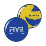 Монета для жеребьевки "MIKASA TCVA", сине-желтый MIKASA BA-17
