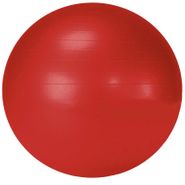 Мяч гимнастический PALMON r324045, d. 45 см, ПВХ, без насоса, красный. В ПАКЕТЕ!
