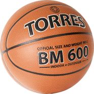 Мяч баскетбольный TORRES BM600 B32025 размер 5