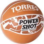 Мяч баскетбольный TORRES Power Shot B32087 размер 7
