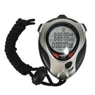 Секундомер проф. &quot;TORRES Professional Stopwatch&quot;,арт.SW-100,100 яч.пам.,таймер,метроном,сер-чер. NEW TORRES SW-100