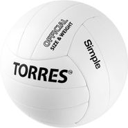 Мяч волейбольный TORRES Simple V32105 размер 5