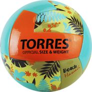 Мяч волейбольный пляжный TORRES Hawaii V32075B размер 5