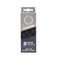 Шнурки для коньков "Blue Sport Titanium Waxed" арт.902051-BK-130, с пропиткой, полиэстер, 330см, чер 330см BLUE SPORT 902051-BK-130