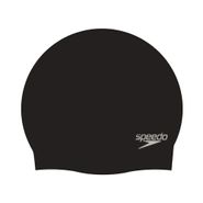 Шапочка для плав. "SPEEDO Plain Molded Silicone Cap", арт.8-709849097, ЧЕРНЫЙ, силикон Senior SPEEDO 8-709849097