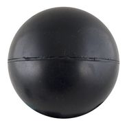 СЦ*Мяч для метания, арт.MR-MM-2S, резина, диам. 6см, вес 150 г, 2й СОРТ (необработанные швы), черный MADE IN RUSSIA MR-MM-2S