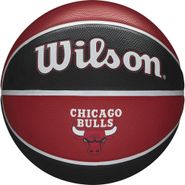 Мяч баск. WILSON NBA Team Tribute Chicago Bulls, арт.WTB1300XBCHI, р.7, резина, бут. кам, красно-чер 7 WILSON WTB1300XBCHI