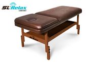 Массажный стол Relax Comfort коричневая кожа (№4) Start Line Relax SLR-10#№4