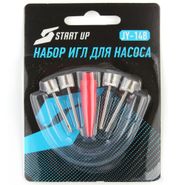 набор игл для насоса Start Up JY-14B 4шт+переходник (8190) Start Up 150480