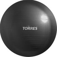 Мяч гимнастический TORRES AL121185BK диаметр 85 см тем.серый