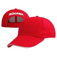Бейсболка спорт. MIKASA, арт. MT481-04, 100% хлопок, красный Универсальный MIKASA MT481-04