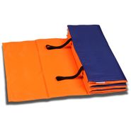 Коврик гимнастический "INDIGO" арт.SM-042-OBL, полиэстер, стенофон, оранжево-синий INDIGO SM-042-OBL