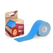 Тейп кинезиологический Tmax Beauty Tape (5cmW x 5mL), хлопок, голубой TMAX 423244