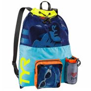 Рюкзак-мешок "TYR Big Mesh Mummy Backpack" арт.LBMMB3-465, полиэстер, голубой 64х48 см TYR LBMMB3-465
