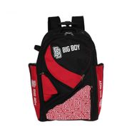 Рюкзак на колесах BIG BOY Elite Line Junior арт.BB-BACKPACK-EL-RD, полиэстер, черно-красно-белый 57х 38х 60 см. BIG BOY BB-BACKPACK-EL-RD