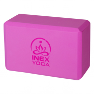 Блок для йоги INEX EVA Yoga Block 23 x 15 x 10 см, розовый