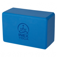 Блок для йоги INEX EVA Yoga Block 23 x 15 x 10 см, голубой
