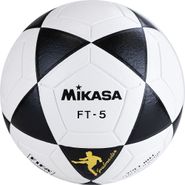 Мяч для футб. MIKASA FT5 FQ-BKW, р.5, FIFA Quality, ПУ, 32 пан, термосш, бело-черный 5 MIKASA FT5 FQ-BKW