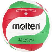 Мяч вол. MOLTEN V5M2000 р. 5, 18 панелей, ПУ, маш.сш, бело-красно-зеленый 5 MOLTEN V5M2000
