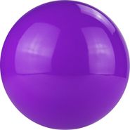 Мяч для художественной гимнастики однотонный TORRES, AG-15-12, диам. 15 см, ПВХ, лиловый TORRES AG-15-12
