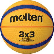 Мяч баскетбольный MOLTEN B33T2000 р. 6, 12пан, резина, бут.камера, нейл.корд, желто-синий 6 MOLTEN B33T2000