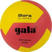 Мяч вол. GALA Bora 12, BV5675S, р. 5, синт. кожа ПУ, клееный, бут. кам, жёлто-розовый 5 GALA BV5675S
