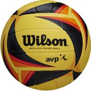 Мяч вол. Wilson OPTX AVP VB REPLICA, WTH01020X, р.5, 18 пан, ПУ, маш.сшивка, желто-черный 5 WILSON WTH01020X