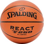 Мяч баскетбольный SPALDING TF-250 React 76-803Z, р.5, композит. кожа (ПУ), коричн-черн. 5 SPALDING 76-803Z