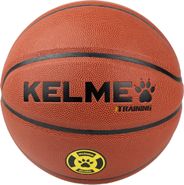 Мяч баскетбольный KELME Training, 9806139-250, р.5, 8 пан., ПУ, нейл.корд, бут.кам., коричневый 5 KELME 9806139-250