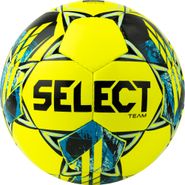 Мяч футб. SELECT Team Basic V23, 0865560552, р.5, FIFA Basic, 32 пан, гл.ПУ, руч.сш., желто-син 5 SELECT 0865560552