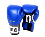 Перчатки тренировочные Everlast PU Pro Style Anti-MB 10oz синие 2210U