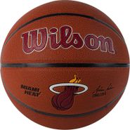 Мяч баскетбольный WILSON NBA Mia Heat WTB3100XBMIA р.7