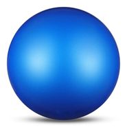 Мяч для художественной гимнастики INDIGO IN315-B 15 см, ПВХ, синий металлик
