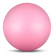 Мяч для художественной гимнастики INDIGO IN315-PI 15 см, ПВХ, розовый металлик