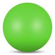 Мяч для художественной гимнастики INDIGO IN315-S 15 см, ПВХ, салатовый металлик