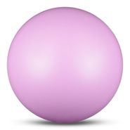 Мяч для художественной гимнастики INDIGO IN329-LIL 19 см, ПВХ, сиреневый металлик 