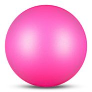 Мяч для художественной гимнастики INDIGO, IN329-CY, диам. 19 см, ПВХ, цикламеновый металлик