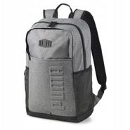 Рюкзак спорт. PUMA S Backpack, 07922202, полиэстер, черный 46х33х16 см PUMA 07922202