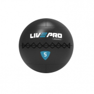 Медбол LIVEPRO Wall Ball PRO 6 кг 35 см черный/синий LP8103-06