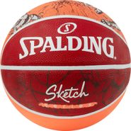 Мяч баскетбольный SPALDING Sketch Drible размер 7