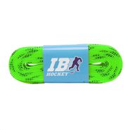 Шнурки для коньков IB Hockey с пропиткой, HLIB244LM, полиэстер, 244см, лайм 244см IB Hockey HLIB244LM