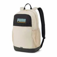 Рюкзак спорт. PUMA Plus Backpack, 07961504, полиэстер, бежево-черный 45х30х16 см PUMA 07961504