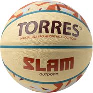 Мяч баскетбольный TORRES Slam, B023145 резина размер 5