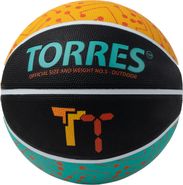 Мяч баскетбольный TORRES TT B023155 резина размер 5