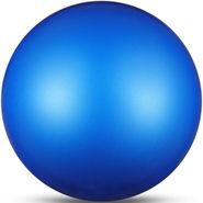 Мяч для художественной гимнастики INDIGO, IN367-BL, диам. 17 см, ПВХ, синий металлик INDIGO IN367-BL